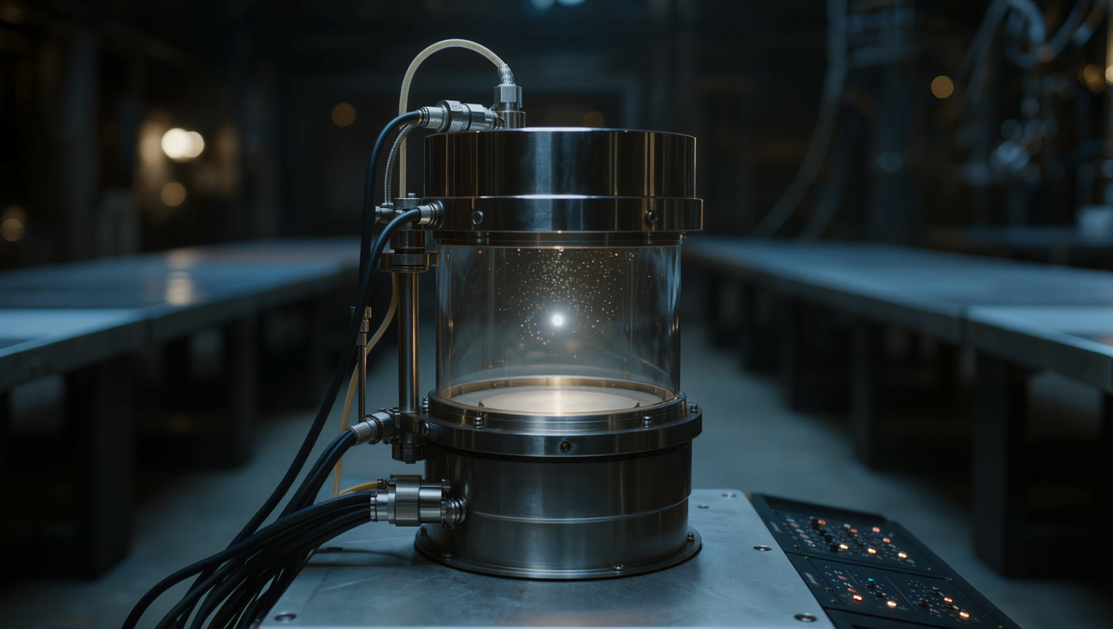 Quantum measurement apparatus in a laboratory